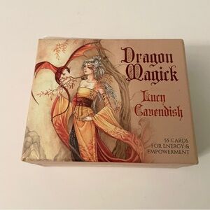 Dragon Magick Oracle Cards Lucy Cavendish 55 Card Mini Deck)